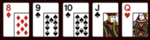 Punti poker: scala