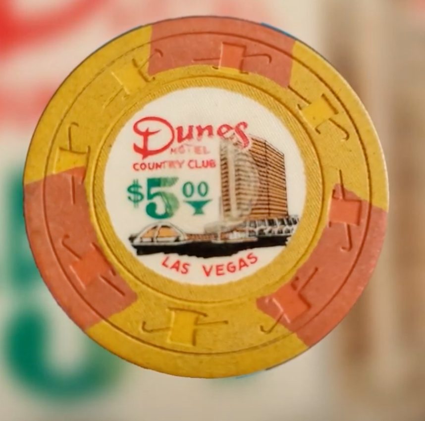 #4 - $5 Dunes Country Club Las Vegas Vintage