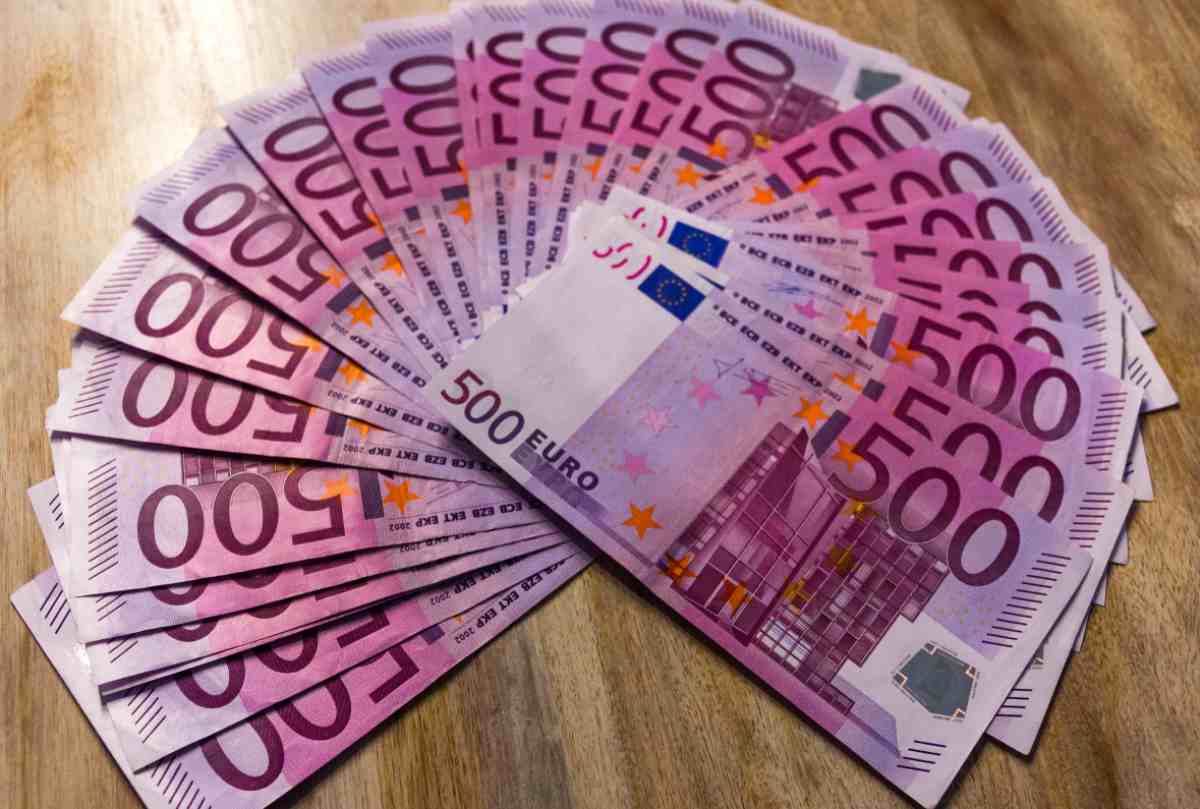 500 euro soldi banconote