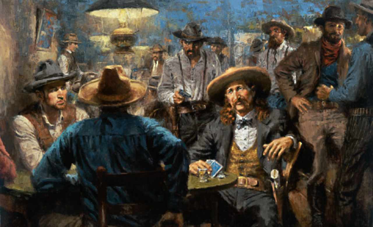 James Butler Hickok al tavolo da poker