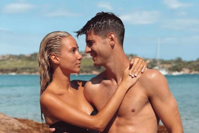 Alvaro Morata e Alice Campello (Instagram)