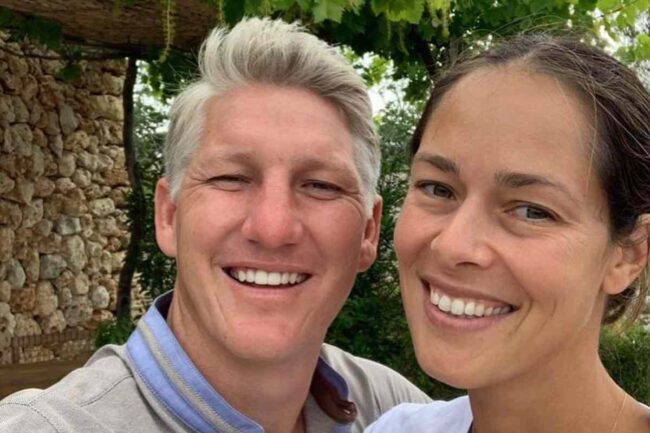 Bastian Schweinsteiger e Ana Ivanovic (Instagram)