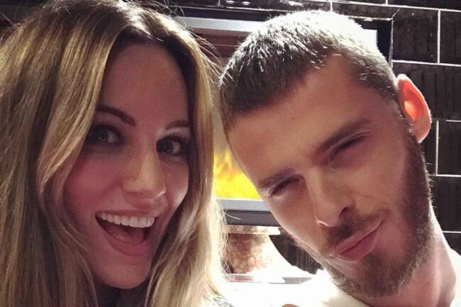 David De Gea e Edurne Garcia (Instagram)