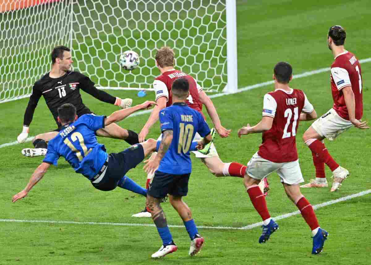 Italia-Austria 2-1 euro 2020 (instagram)