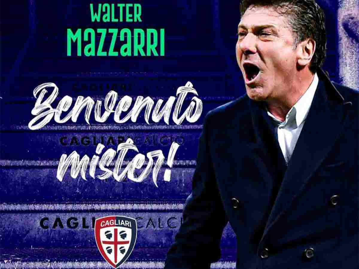 Walter Mazzarri (Cagliari Instagram)