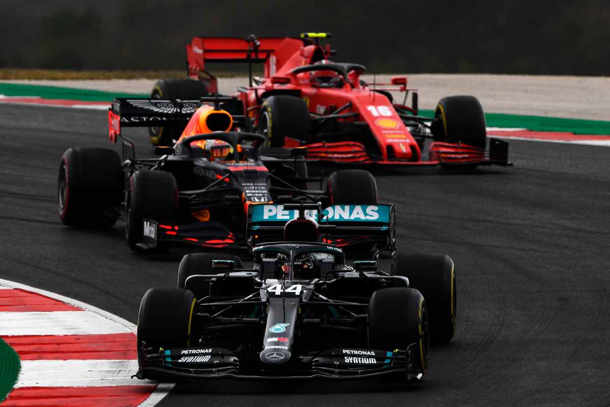 Ferrari, Mercedes e Red Bull (GettyImages)