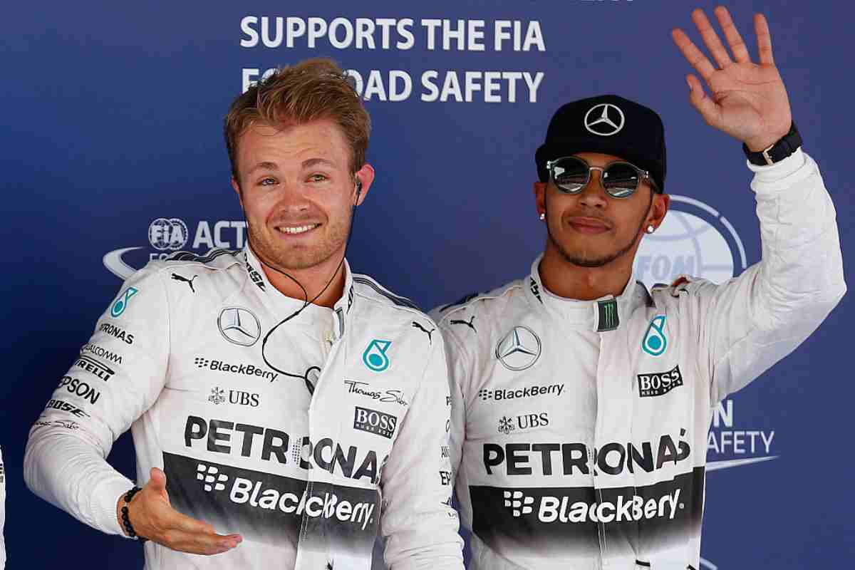 Nico Rosberg dan Lewis Hamilton (Getty Images)