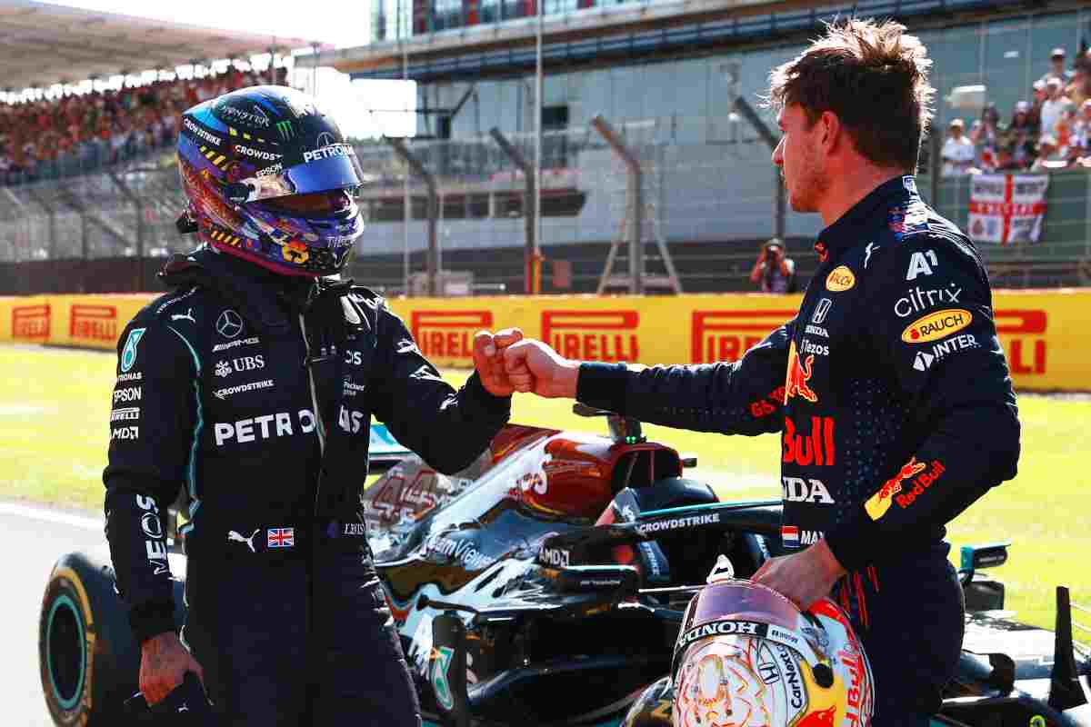 Max Verstappen e Lewis Hamilton (GettyImages)