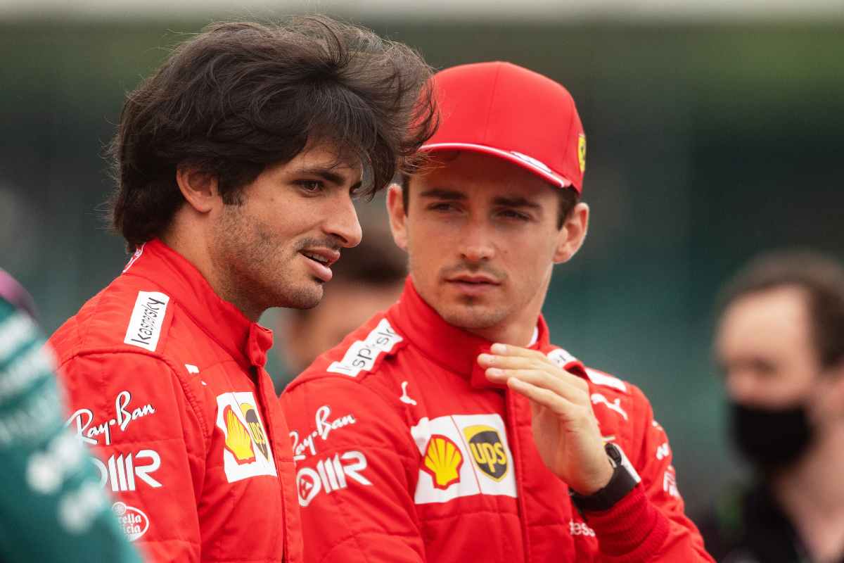 Piloti Ferrari, Sainz e Leclerc (GettyImages)