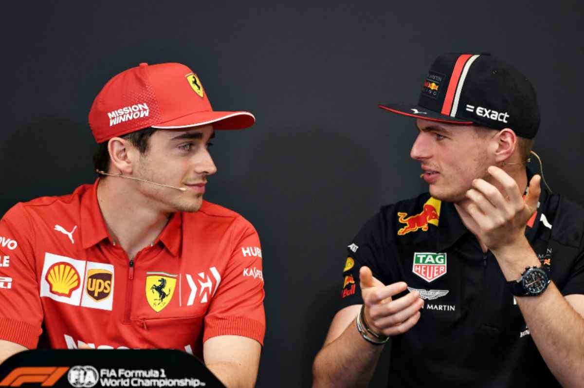 F1 Leclerc Verstappen (GettyImages)