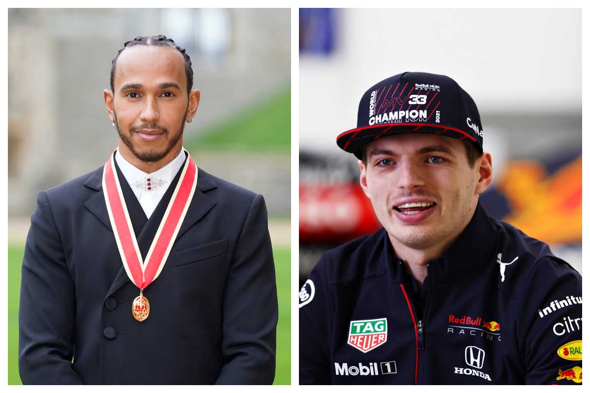 Lewis Hamilton e Max Verstappen (GettyImages)