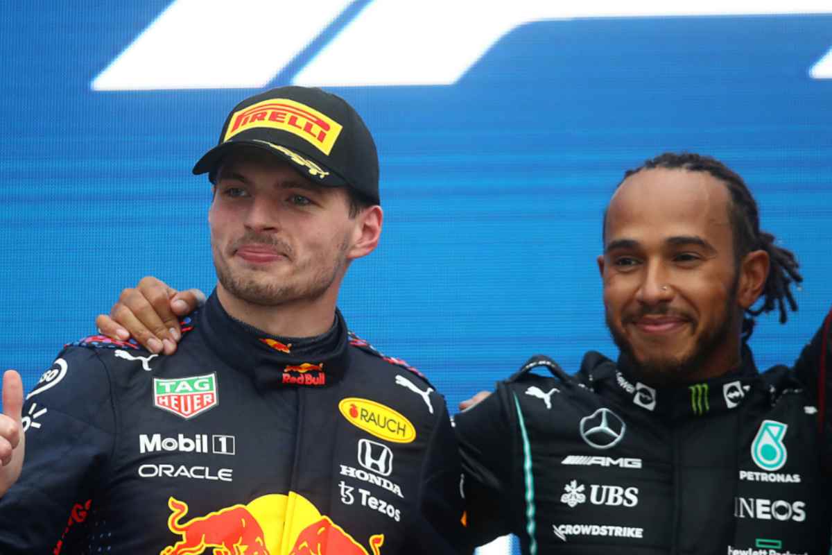 Verstappen ed Hamilton (GettyImages)