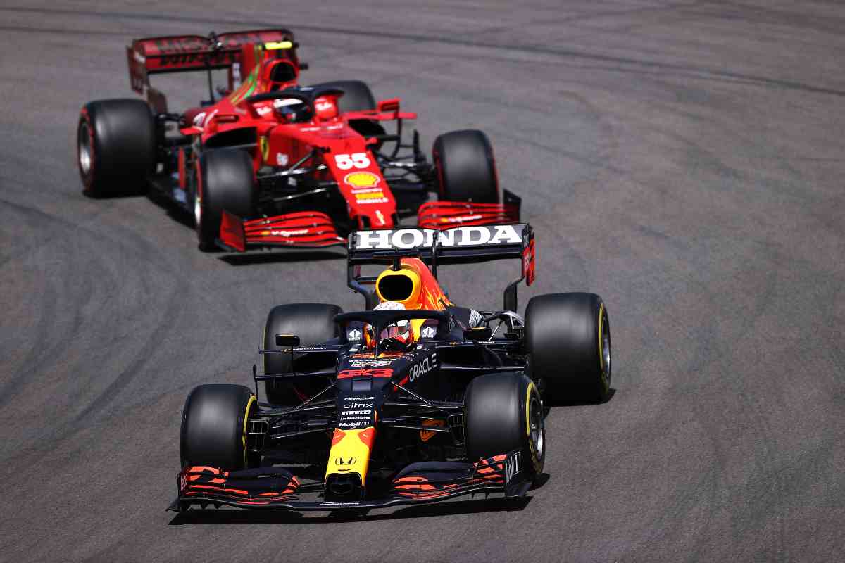 F1 Red Bull e Ferrari (GettyImages)