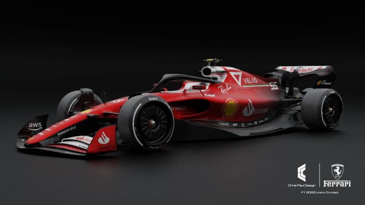 F1 Ferrari 2022 (Twitter)