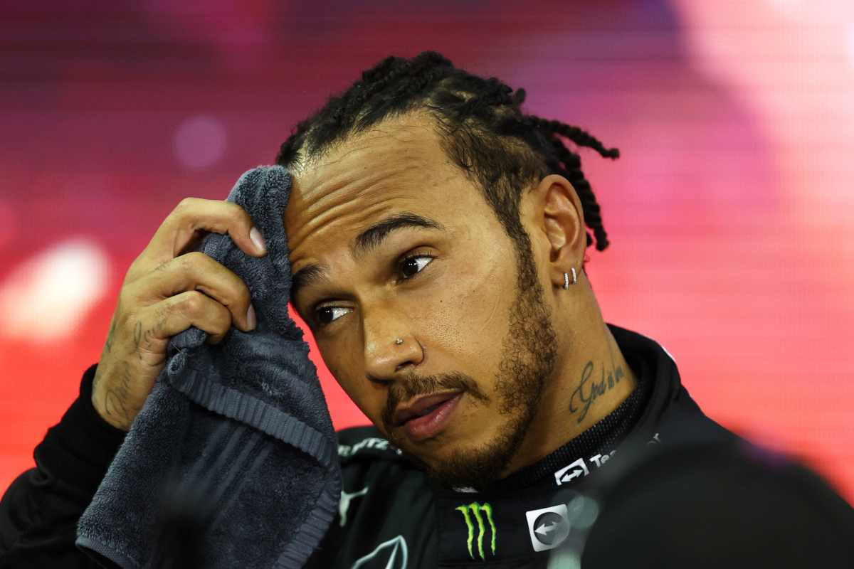 Lewis Hamilton ad Abu Dhabi (GettyImages)