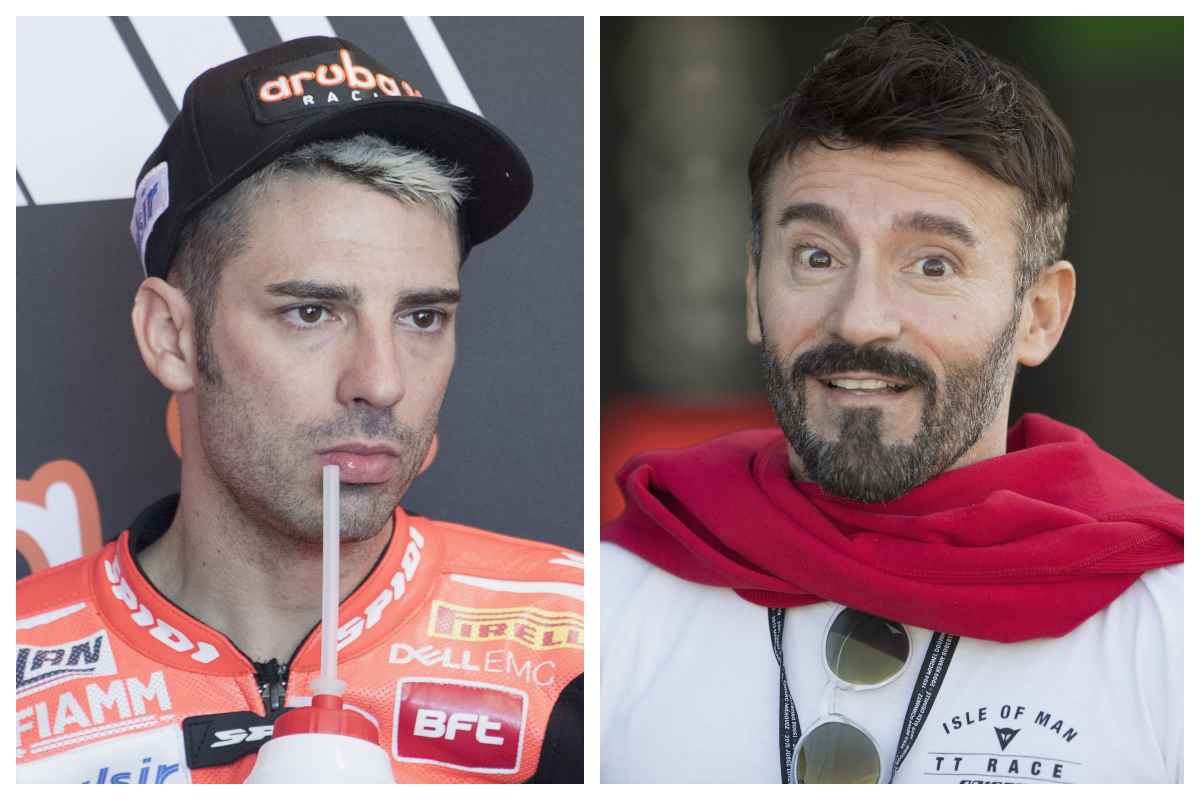 Max Biaggi e Marco Melandri (GettyImages)