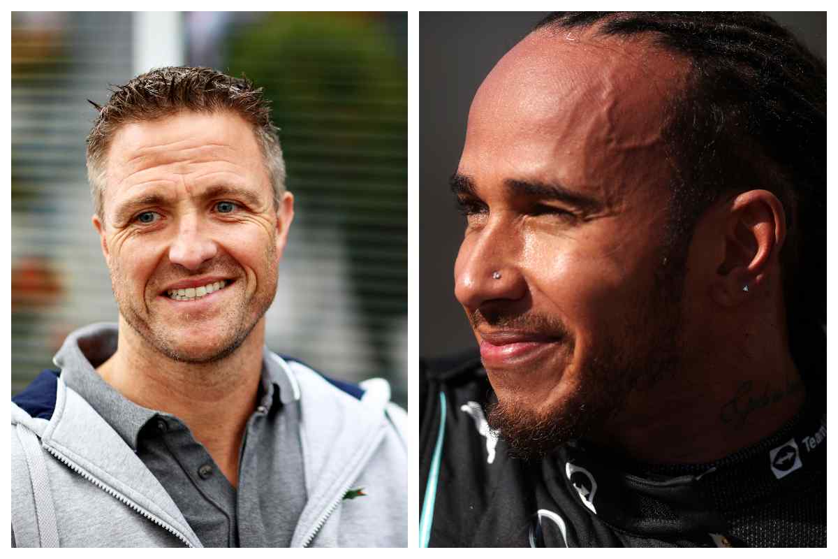 Ralf Schumacher e Lewis Hamilton (GettyImages)