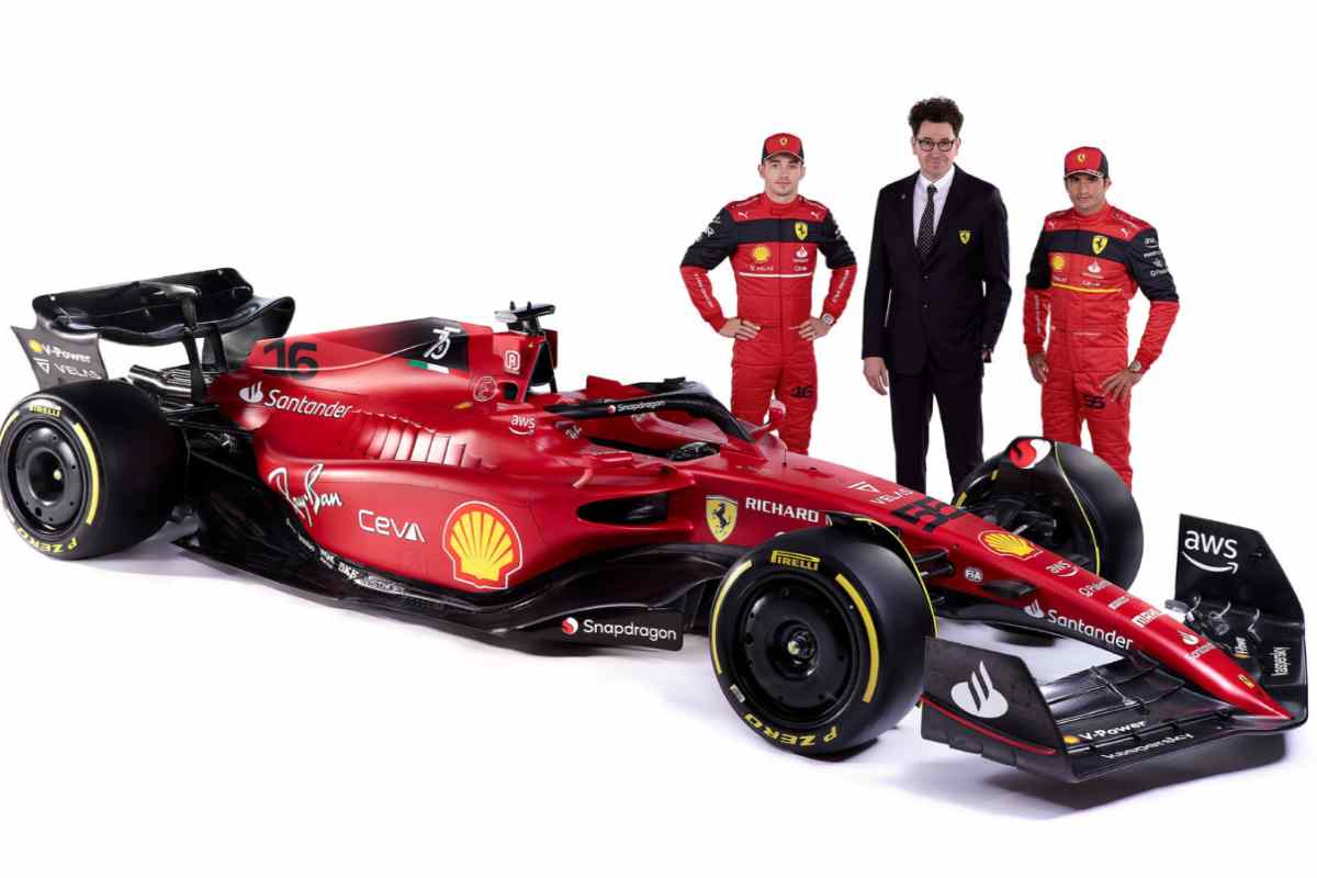 Ferrari F1-75 (Facebook)