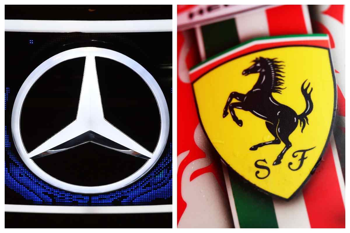Ferrari e Mercedes (GettyImages)