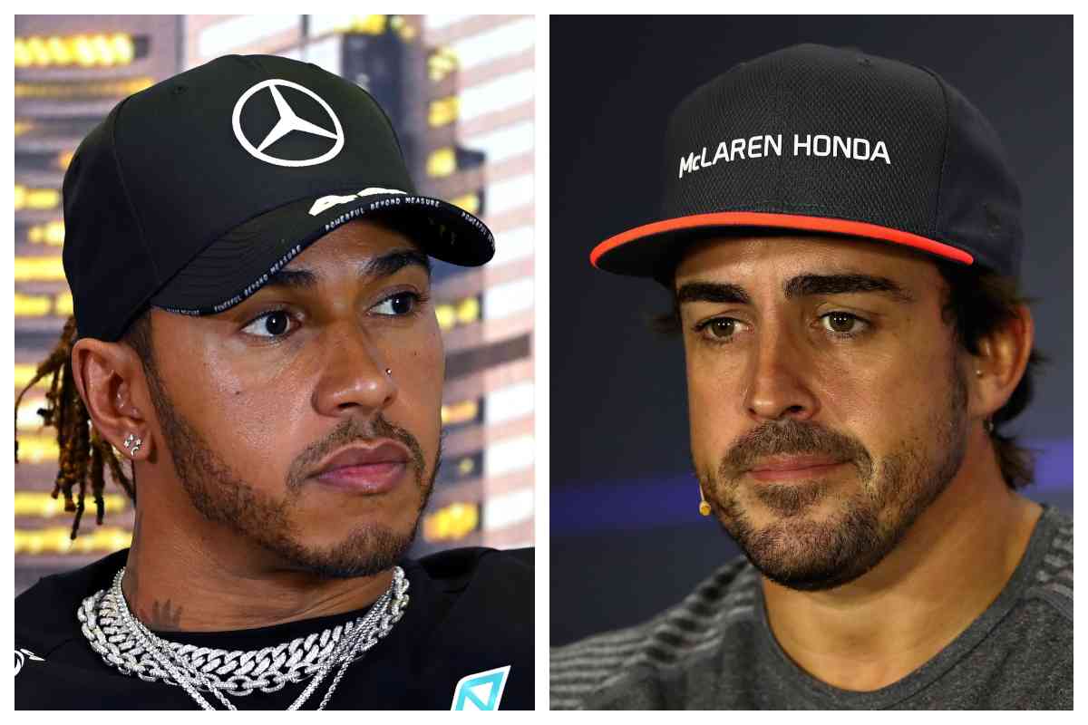 Lewis Hamilton e Fernando Alonso (GettyImages)