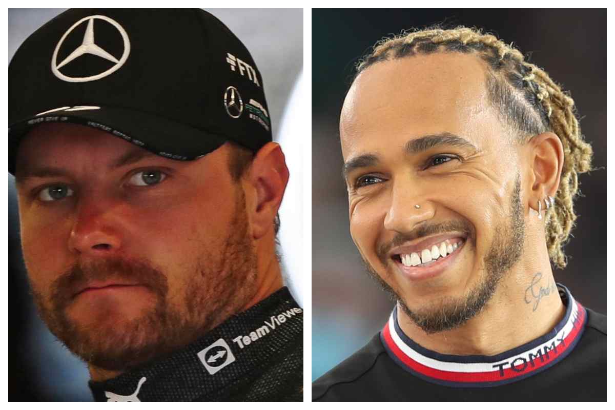 Bottas Hamilton (Collage)