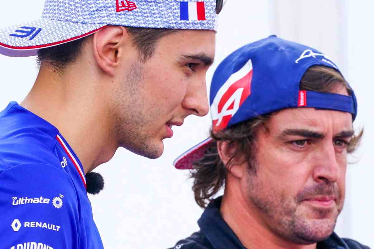 Esteban Ocon Fernando Alonso Alpine (Ansa Foto)