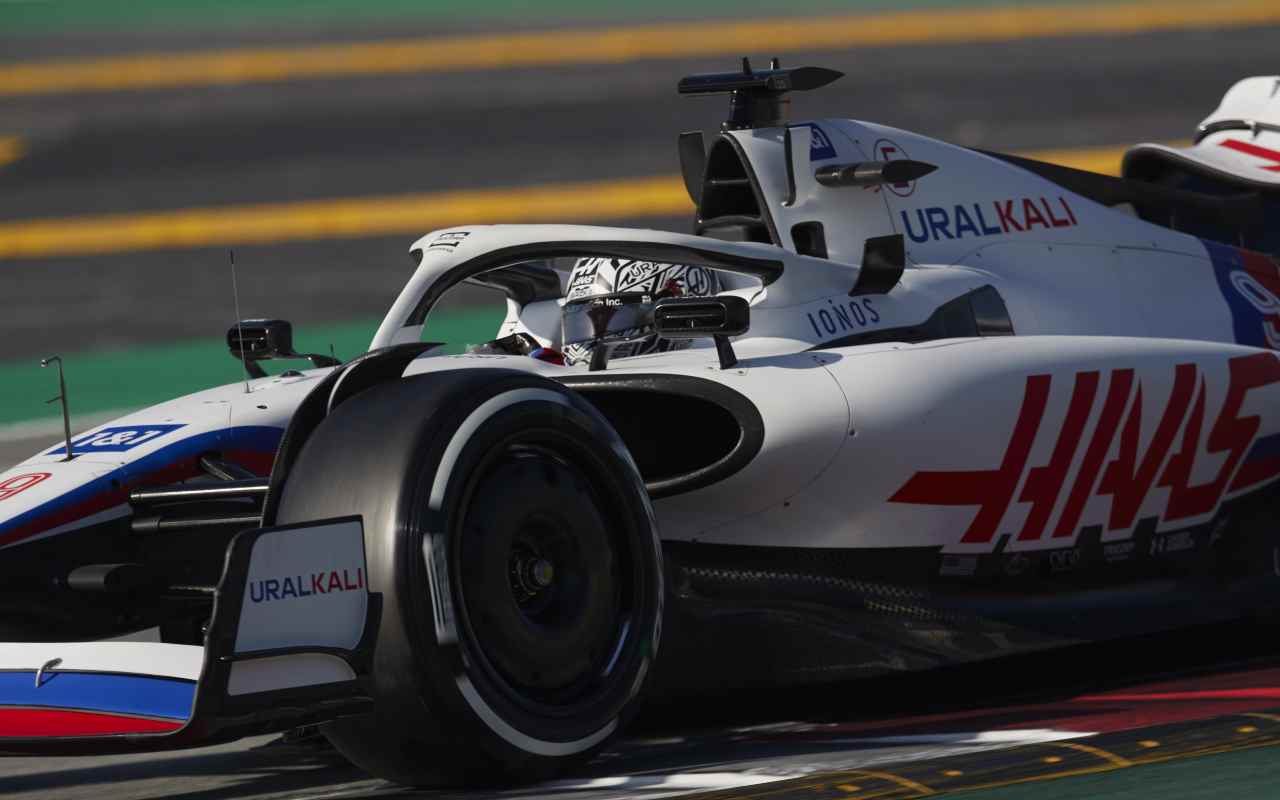 Haas test 2022 (Ansa)