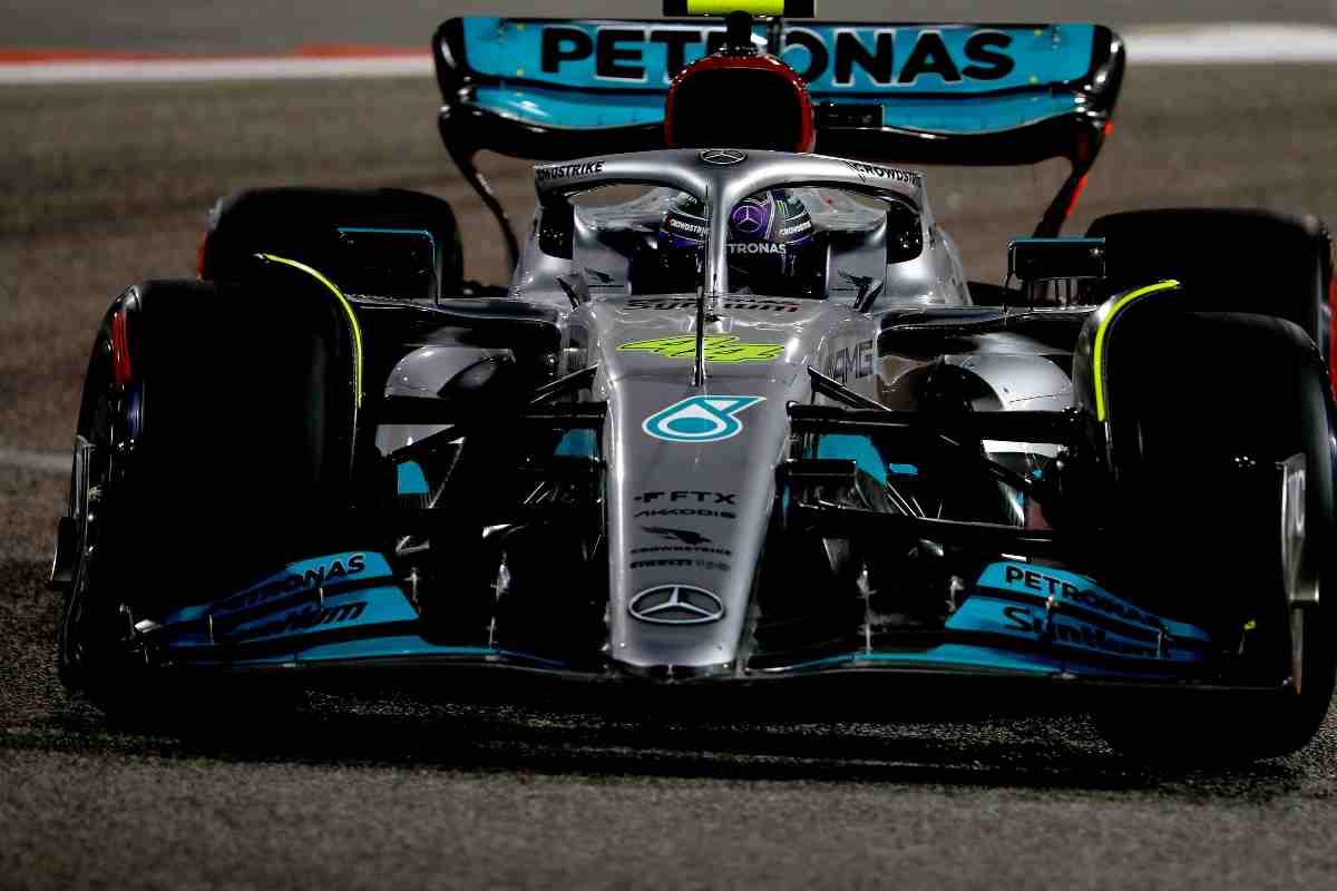 Mercedes F1 W13 (Twitter)