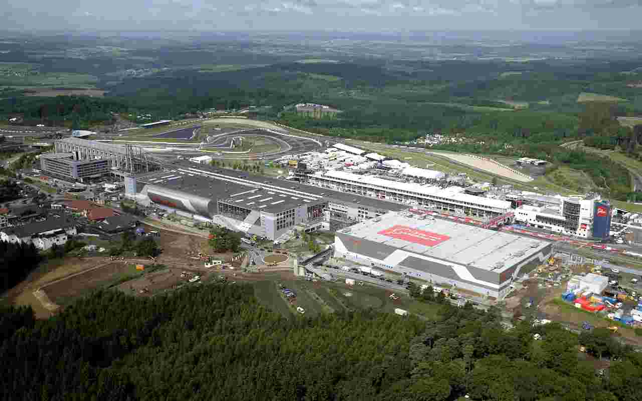 Il circuito del Nurburgring (foto Ansa)