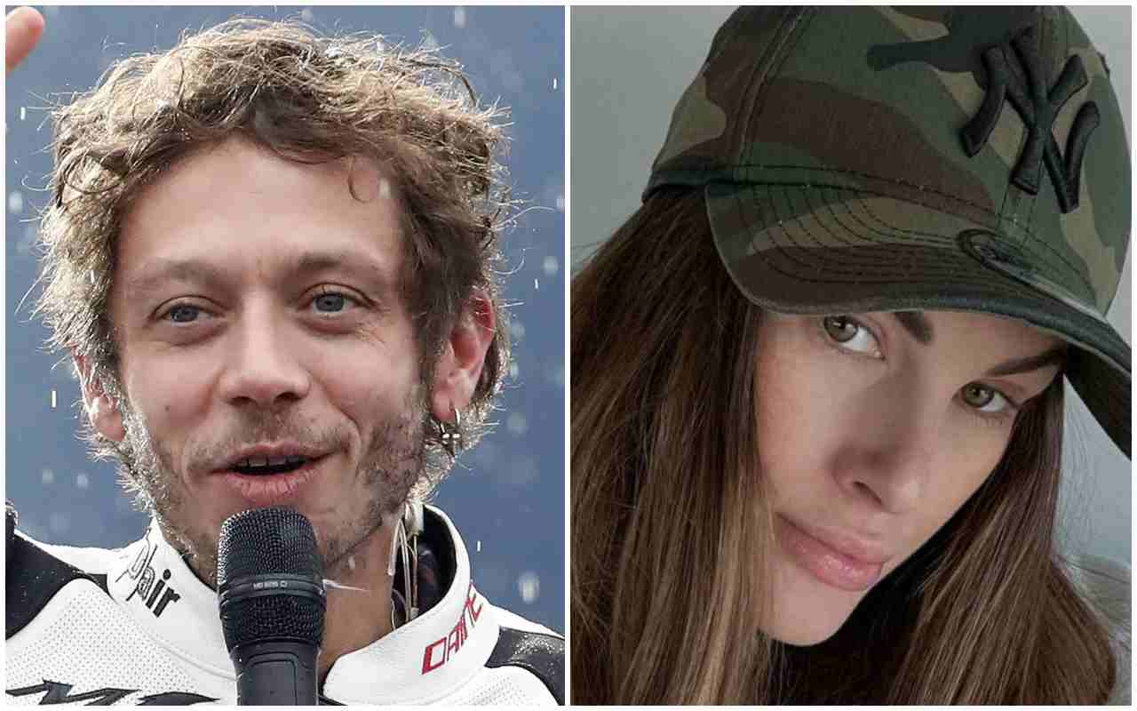 Valentino Rossi e Francesca Sofia Novello (ANSA-Instagram)