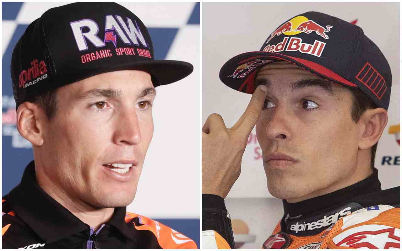 Aleix Espargarò e Marc Marquez (ANSA)