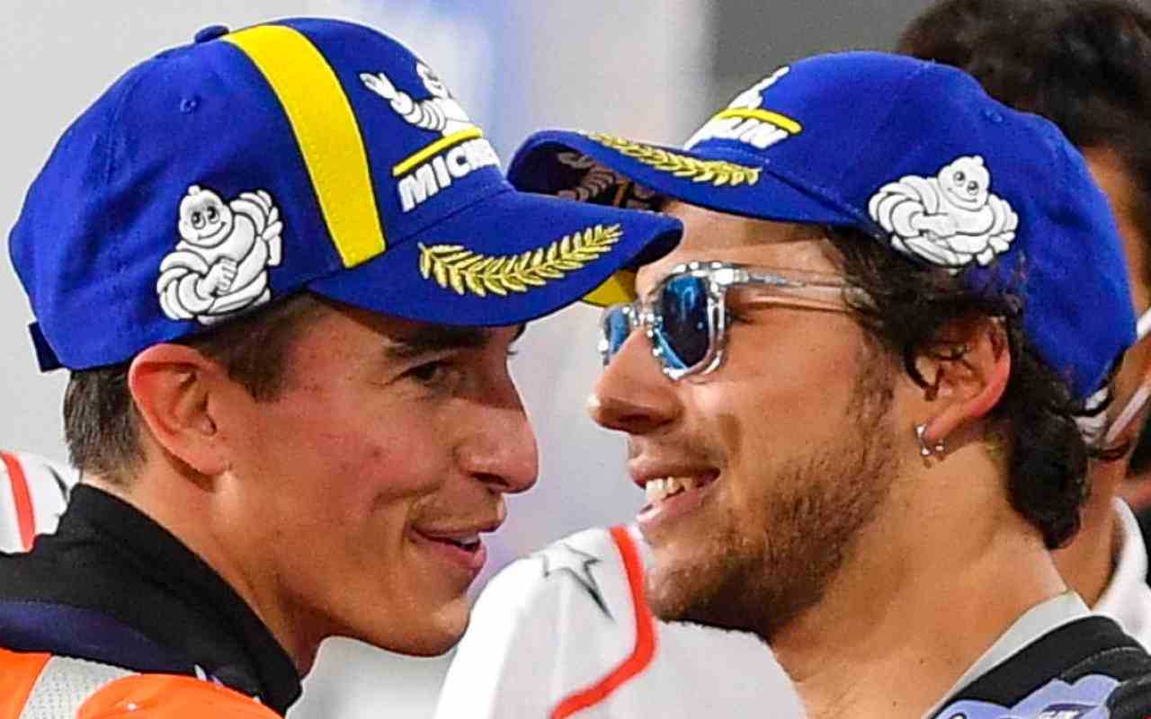 Enea Bastianini e Marc Marquez