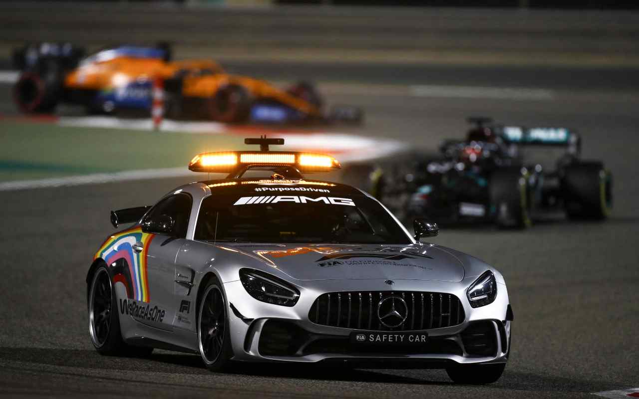 F1 safety car (Ansa)