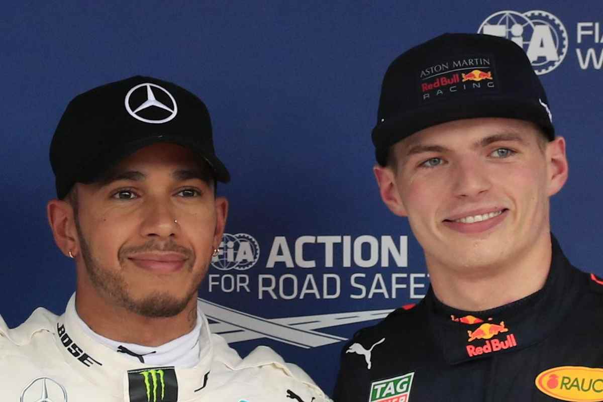 Max Verstappen Lewis Hamilton (Ansa Foto)