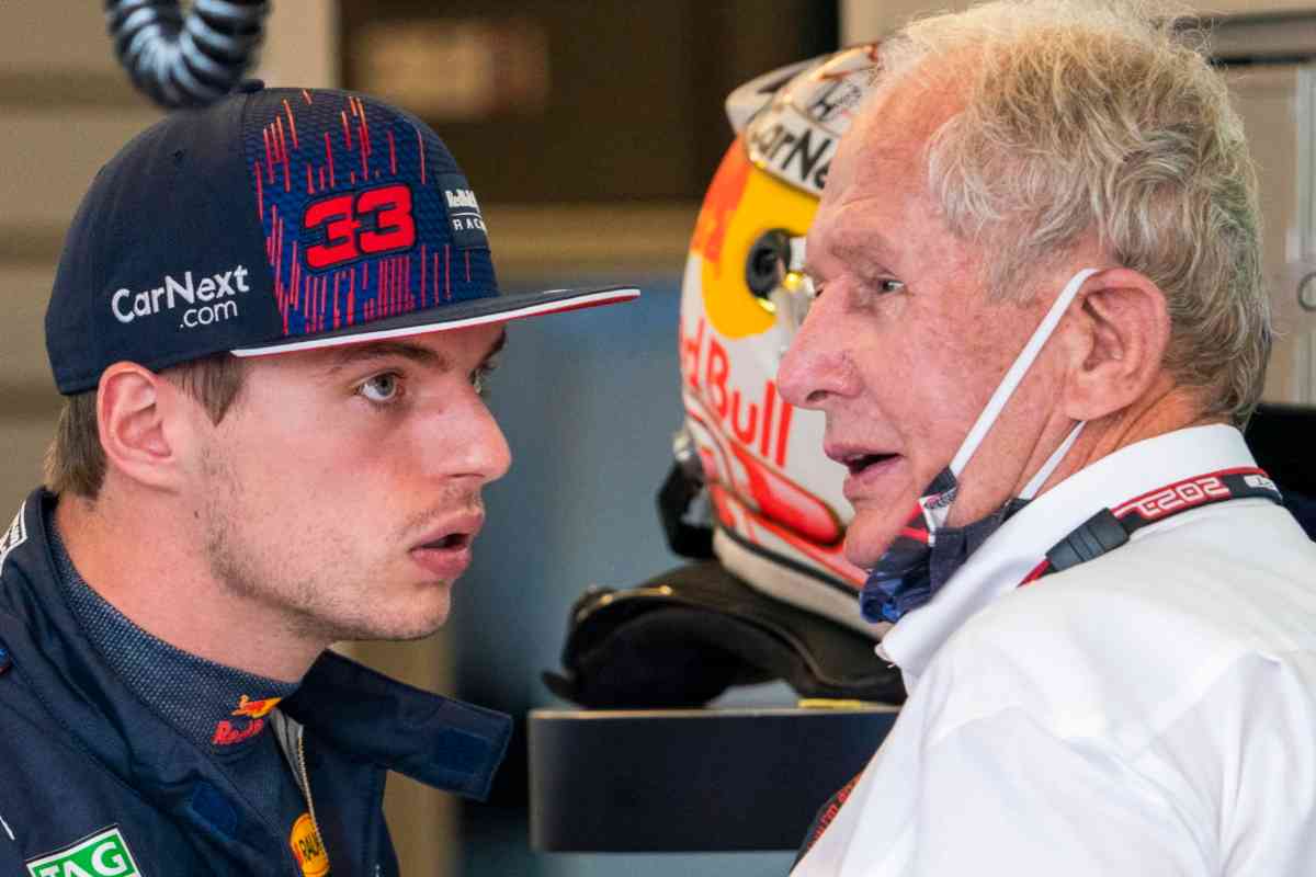 Red Bull Helmut Marko e Max Verstappen (ANSA)