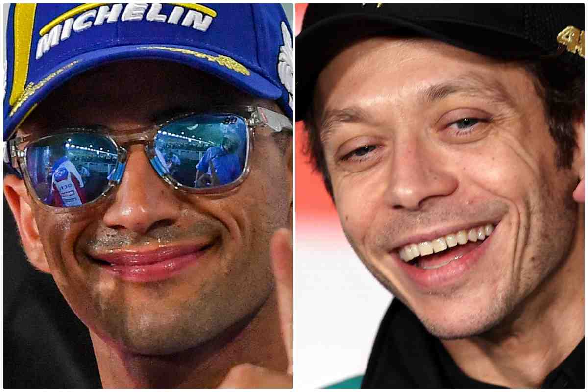 Valentino Rossi Jorge Martin (Ansa Foto)