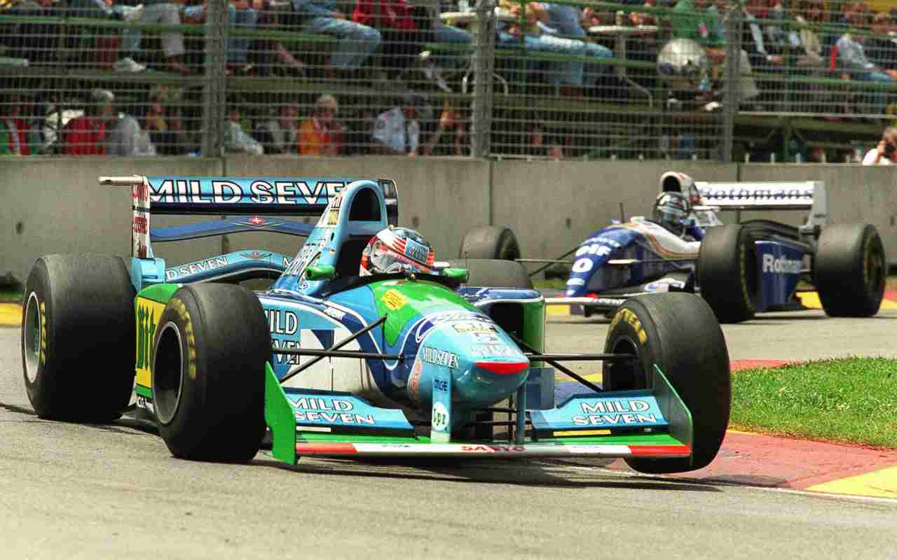 Benetton, Michael Schumacher (ANSA)