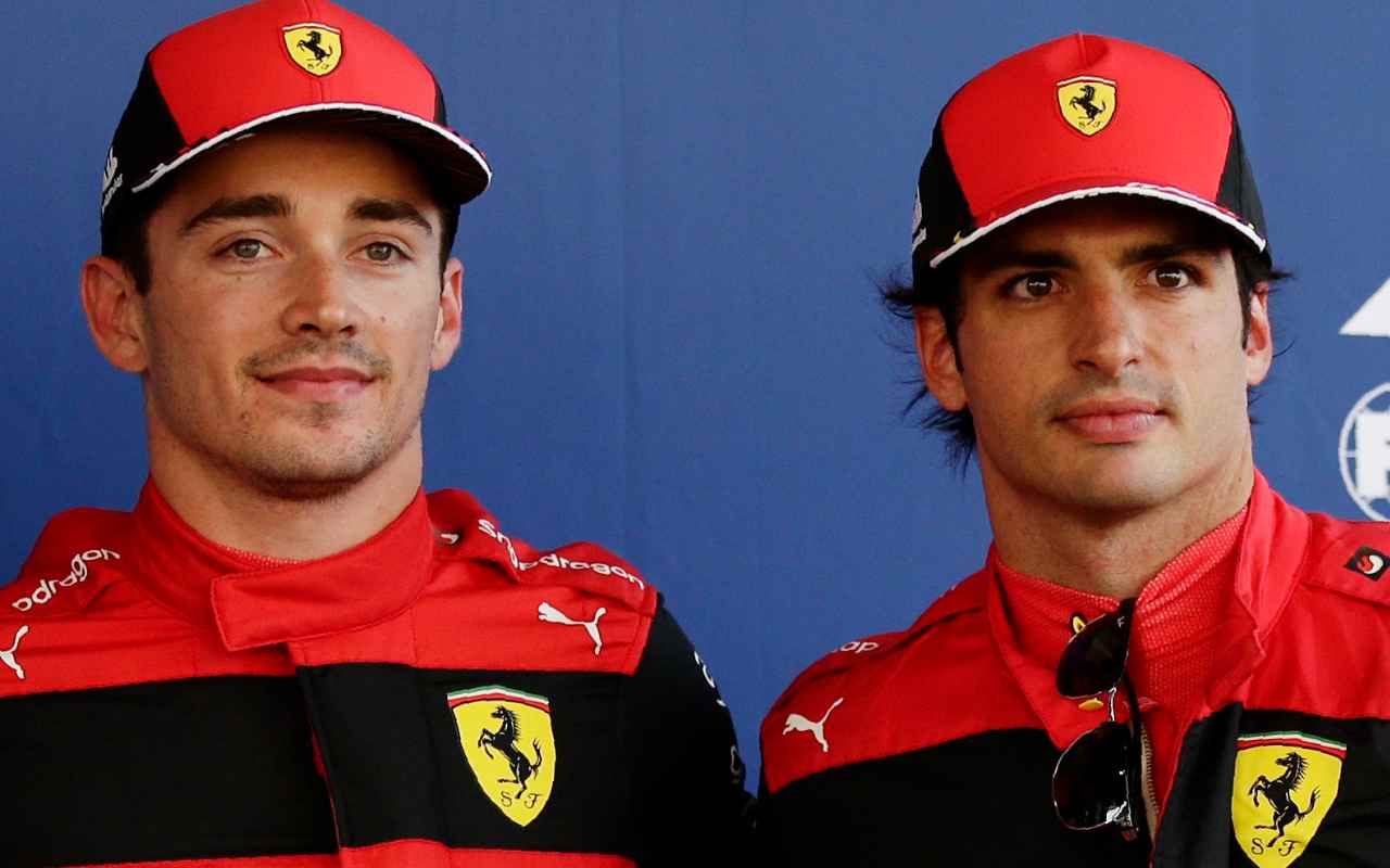 Charles Leclerc Carlos Sainz (LaPresse)