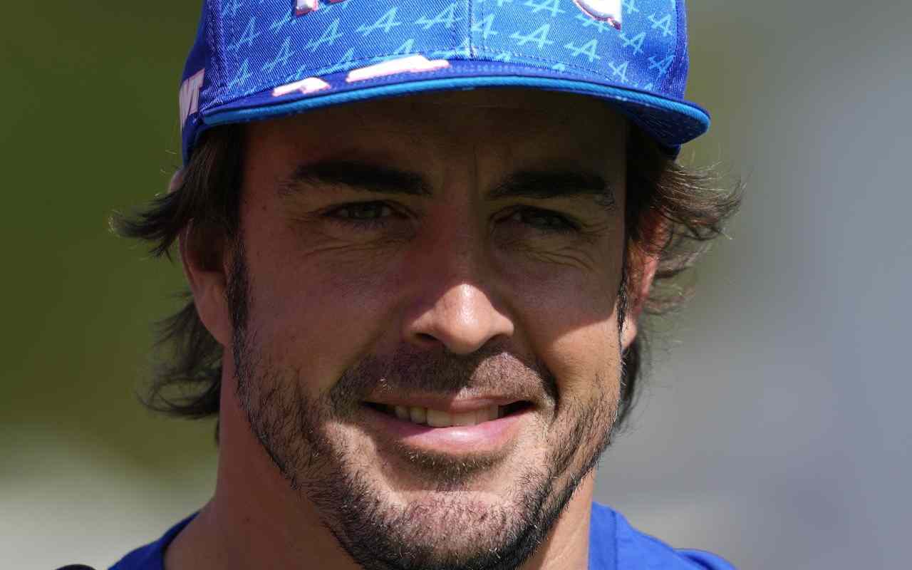 Fernando Alonso Alpine (Ansa Foto)