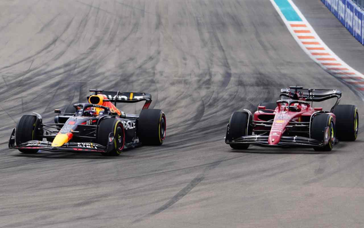 Ferrari e Red Bull (ANSA)