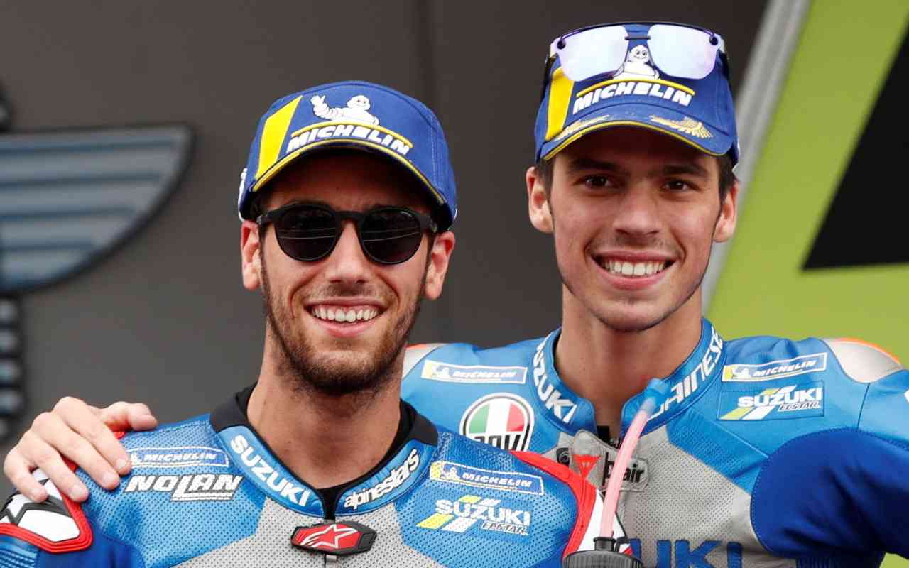 Alex Rins e Joan Mir Suzuki (ANSA)