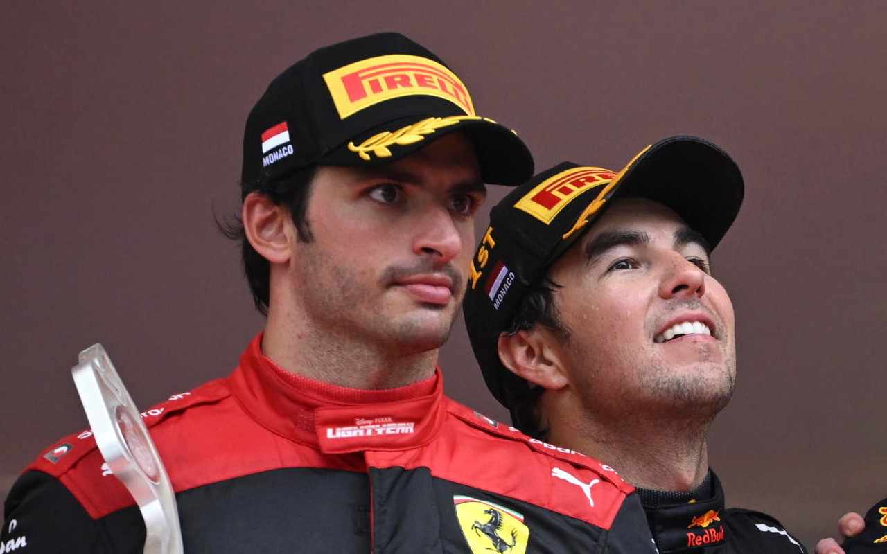 Carlos Sainz Jr e Sergio Perez (ANSA)