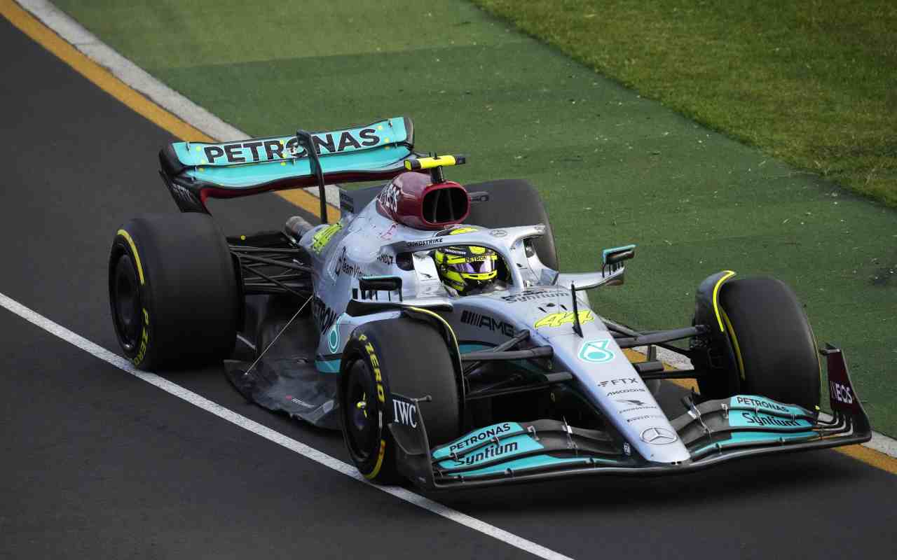 Lewis Hamilton - Mercedes 2022 (Ansa)