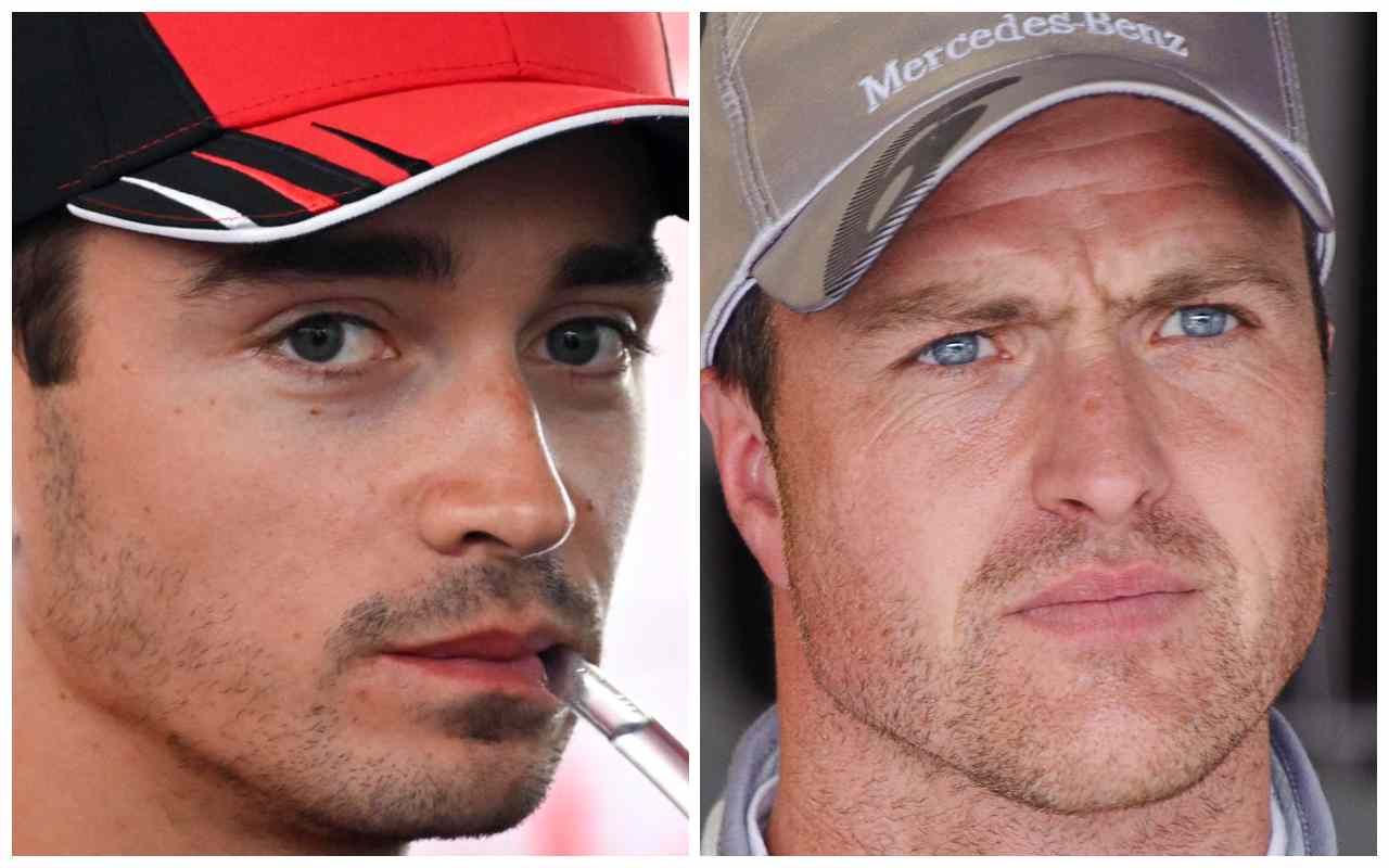 Charles Leclerc Ralf Schumacher (Ansa Foto)