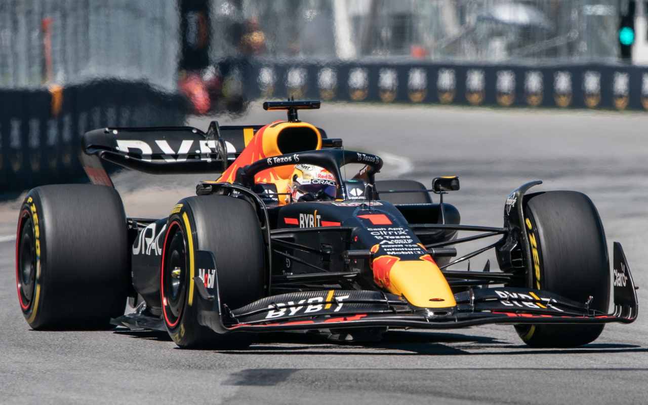 La Red Bull di Max Verstappen (ANSA)