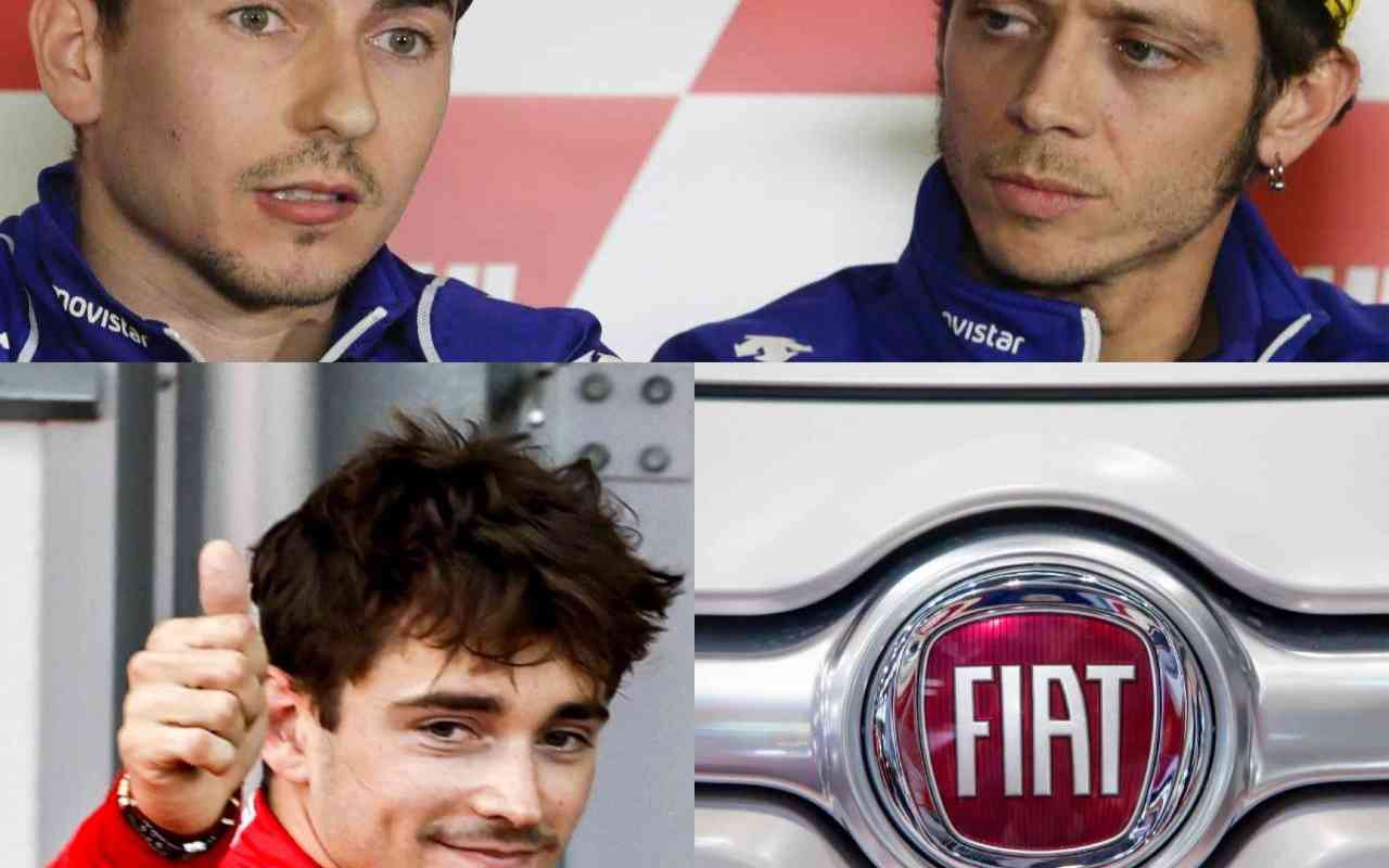 Leclerc, Lorenzo, Valentino Rossi e Fiat