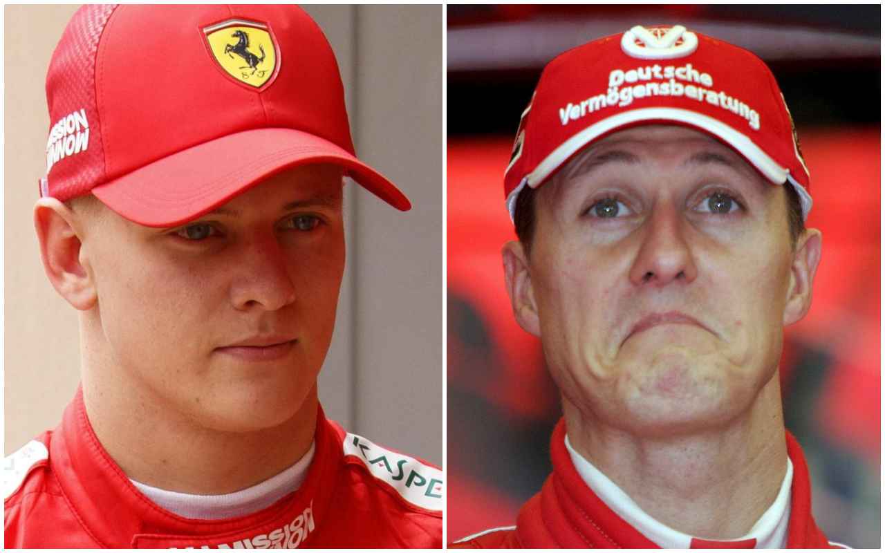 Michael e Mick Schumacher (ANSA)