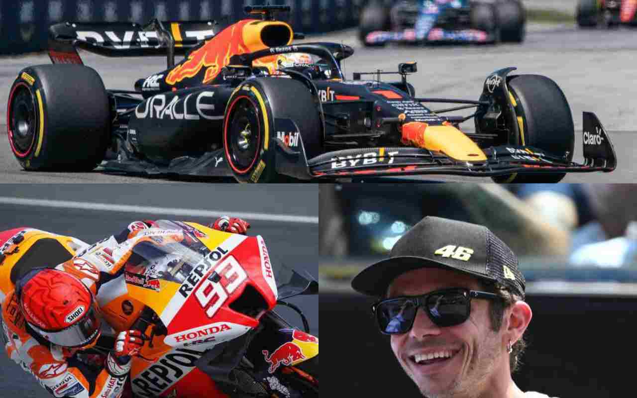 Red Bull, Marquez e Valentino Rossi