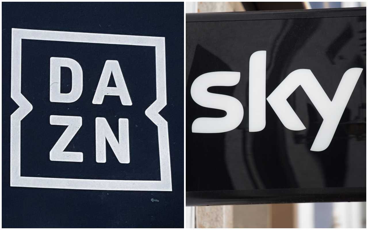 DAZN e Sky (AdobeStock)