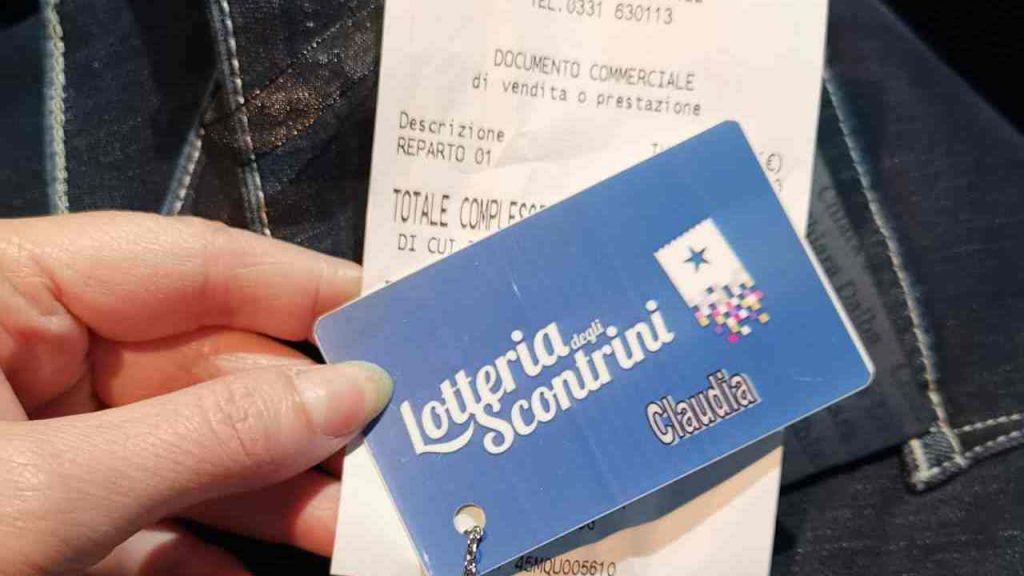 lotteria degli scontrini